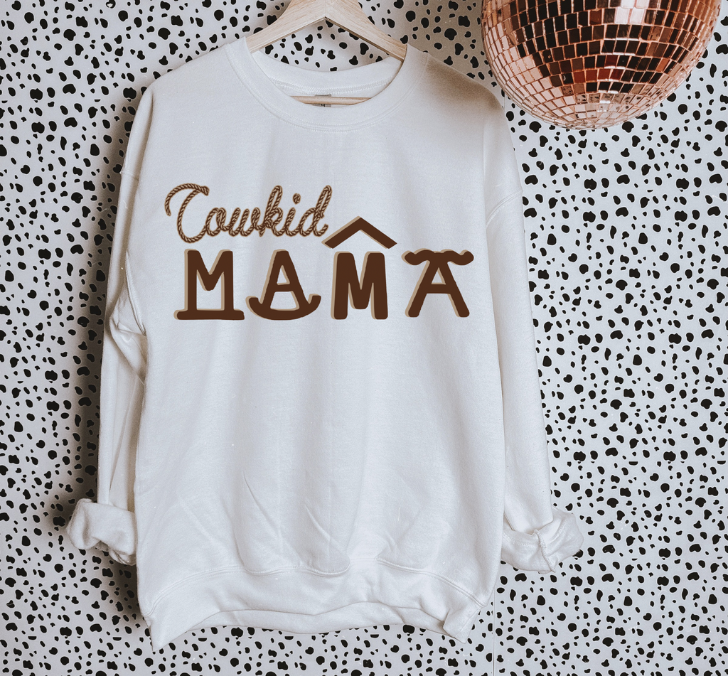 CowKid Mama TEE or CREWNECK