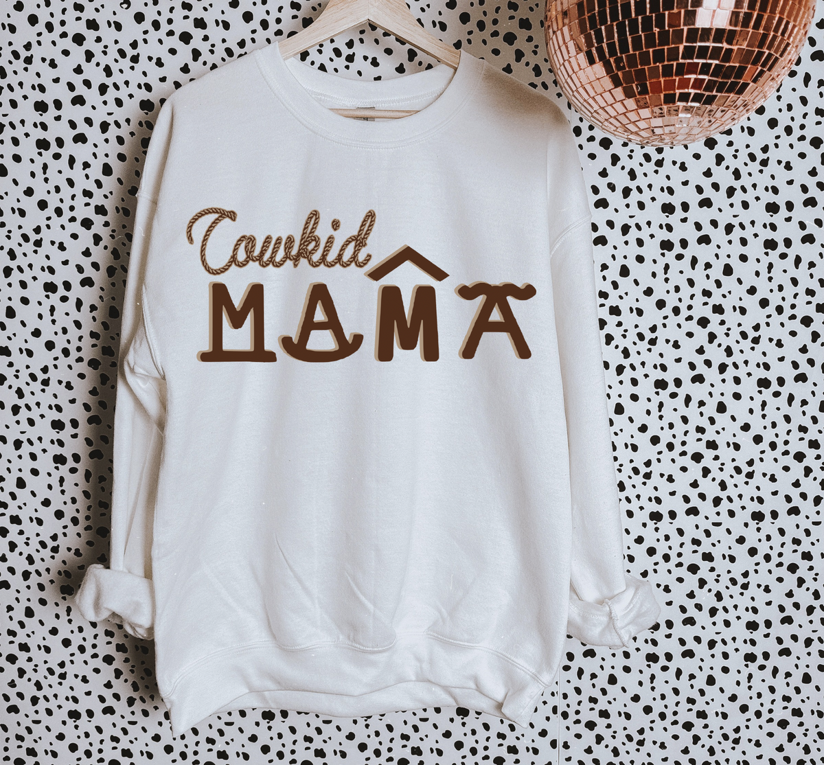 CowKid Mama TEE or CREWNECK