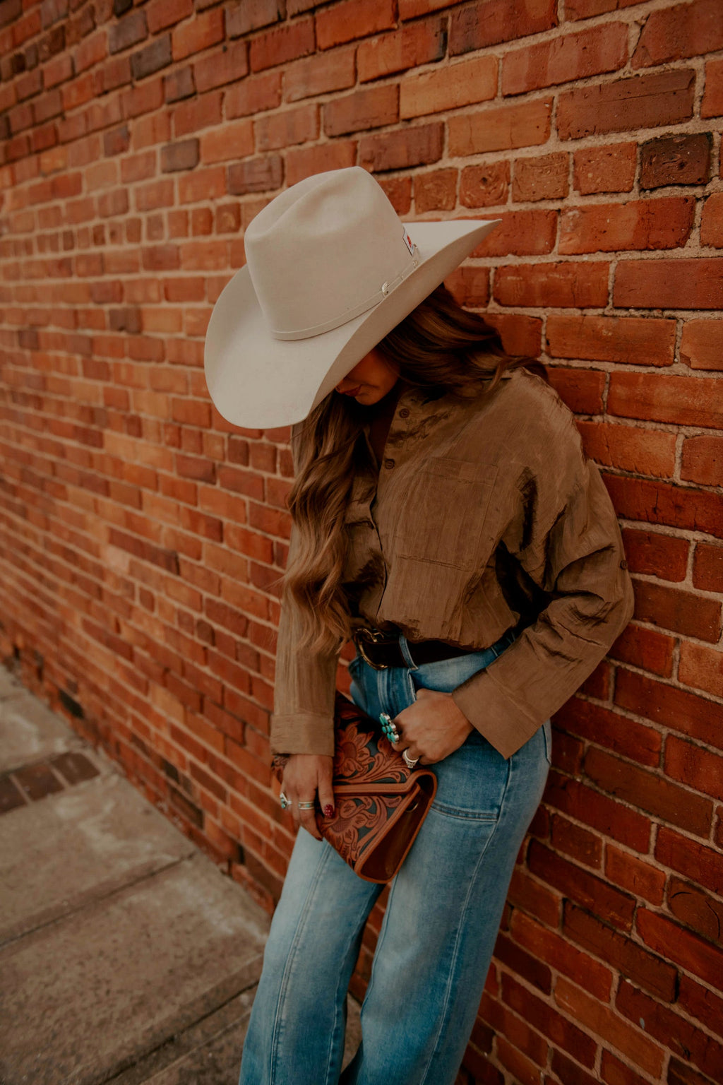The Tulsa Top in Brown