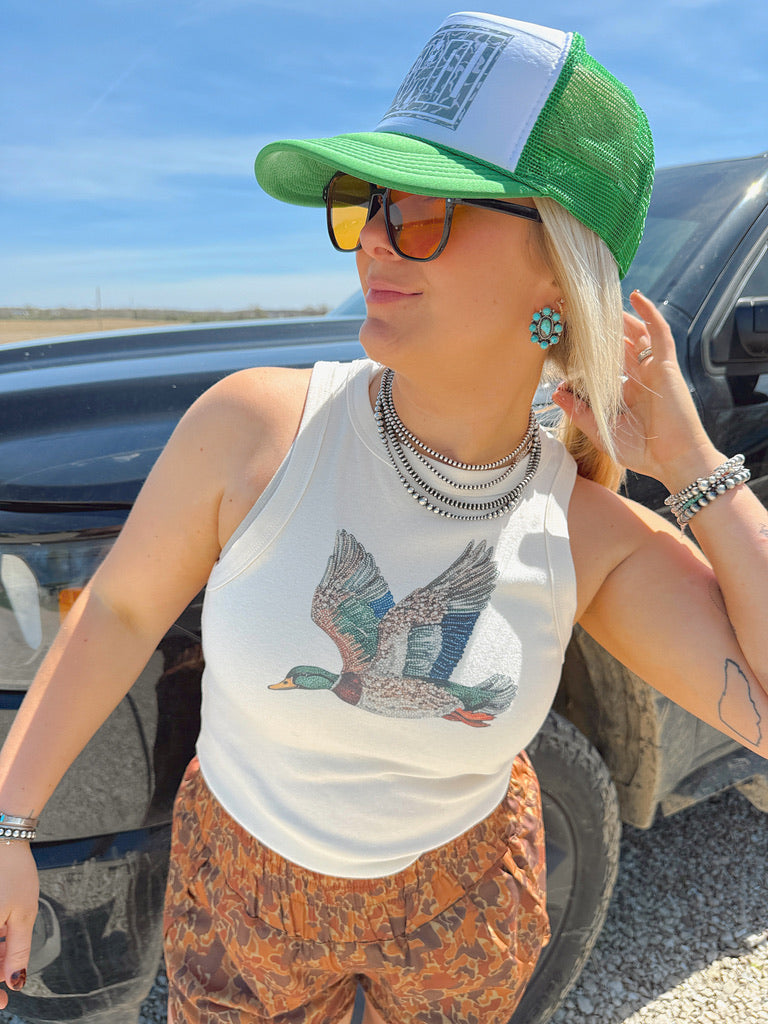 BEDAZZLED DUCK TANK