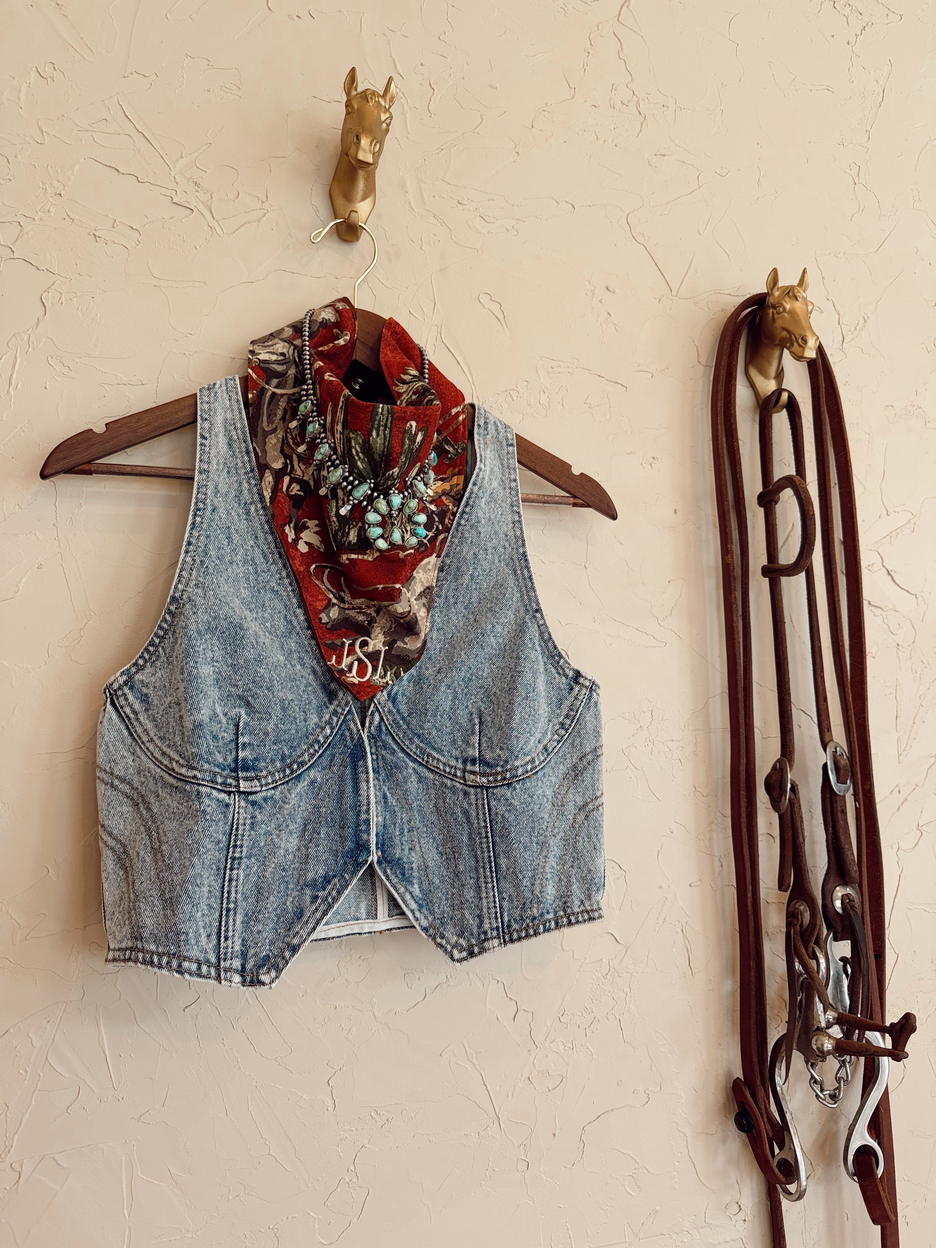 The Devan Denim Top