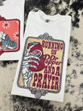 Dr. P and A Prayer TEE OR CREWNECK