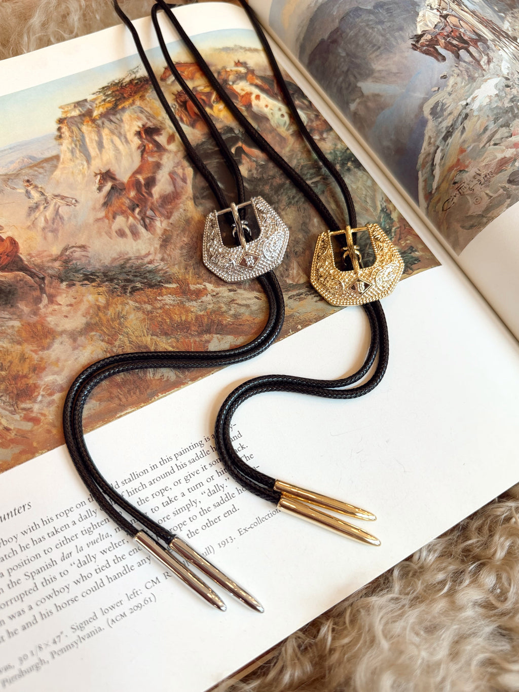 The Buckle HillBetty Bolo Necklace {GOLD + SILVER}