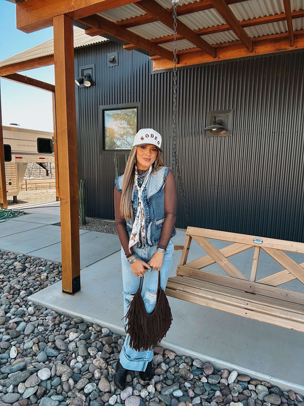 The Tasha Polizzi Denim Vest