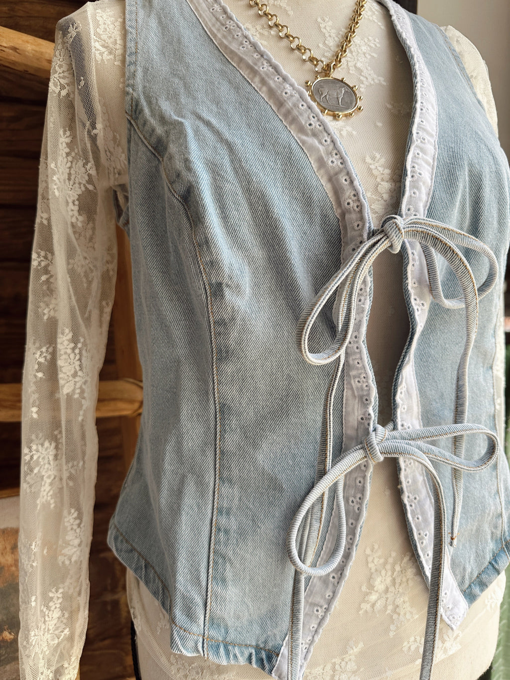 The Dolly Tie Top