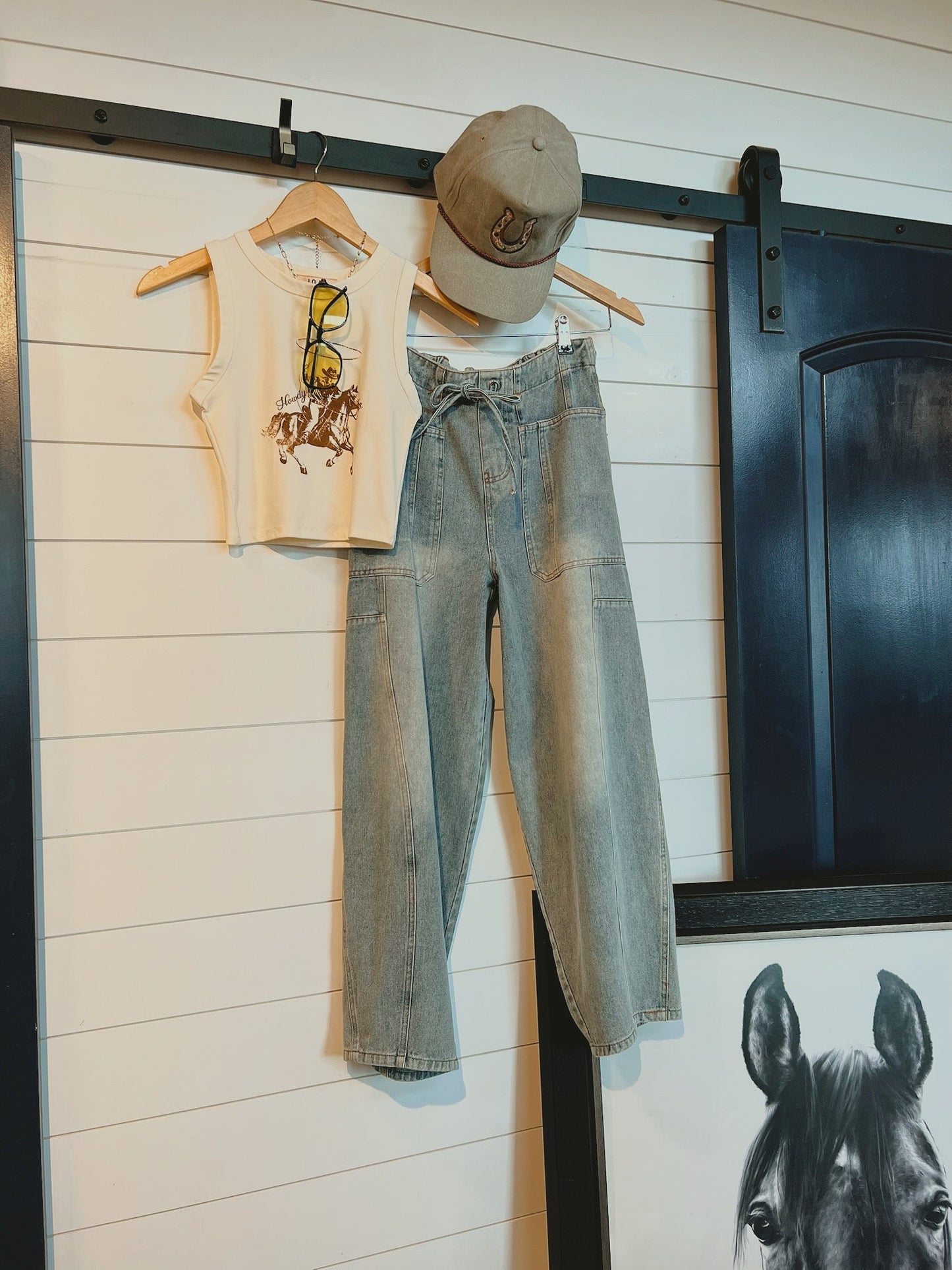 SALE The Sariah Barrel Jean