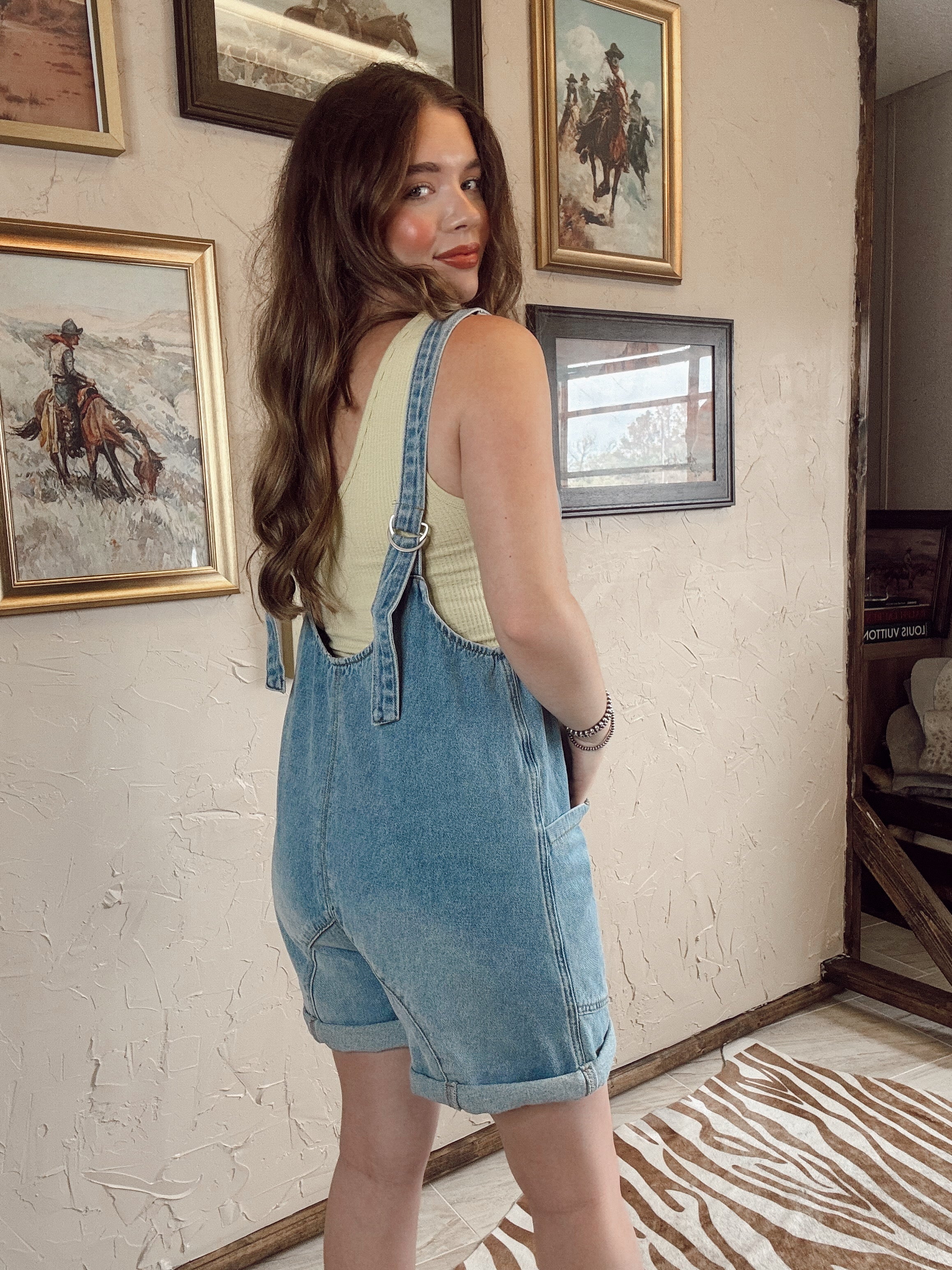 The Danvers Denim Romper