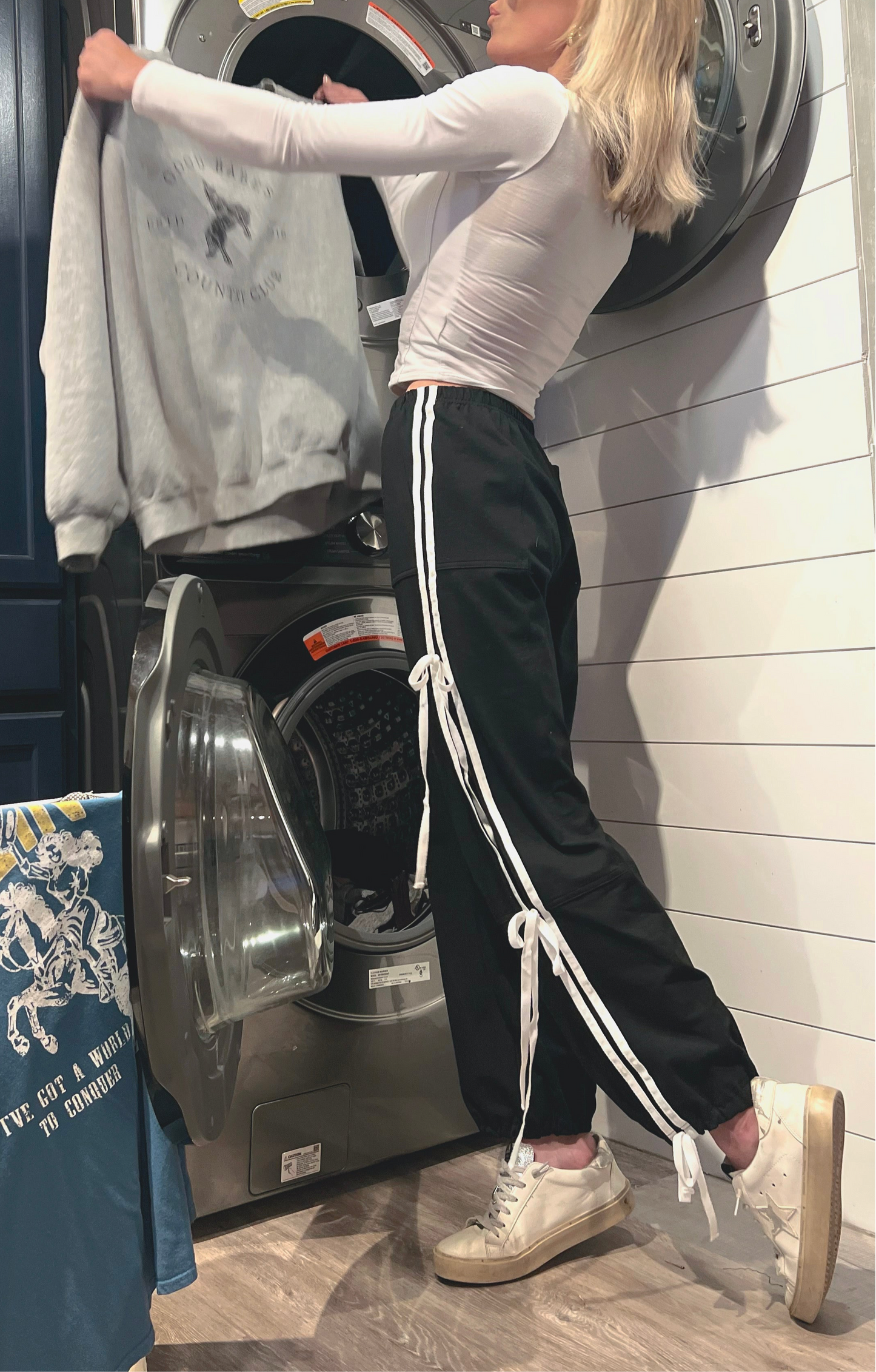The Maggie Joggers in Black