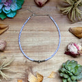 Purple Shell Necklace –  15"