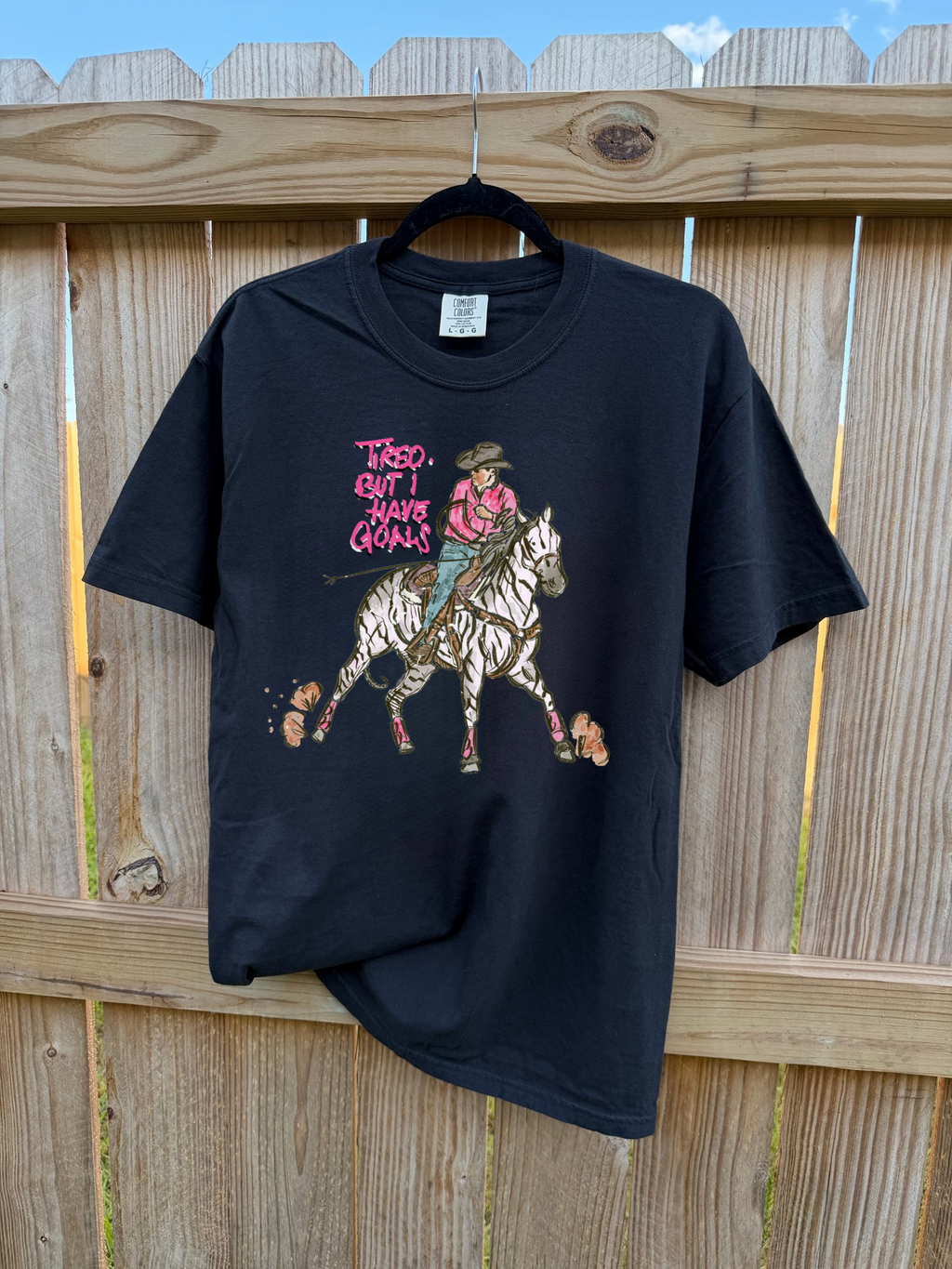 Tired But I Have Goals COMFORT COLORS TEE