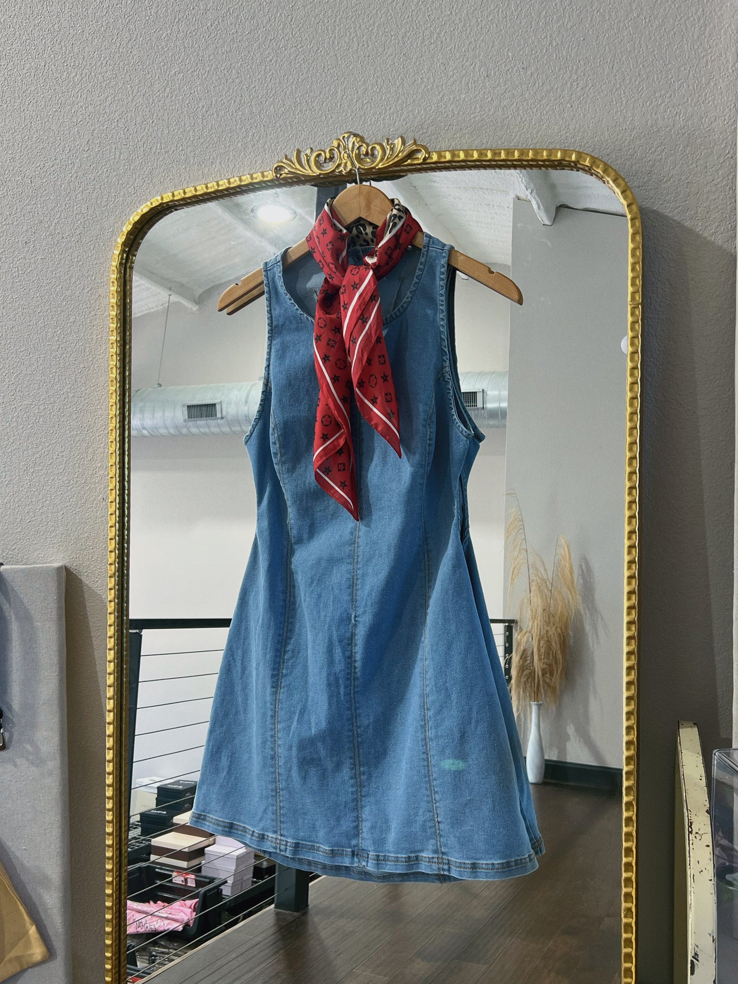 The Luna Denim Dress
