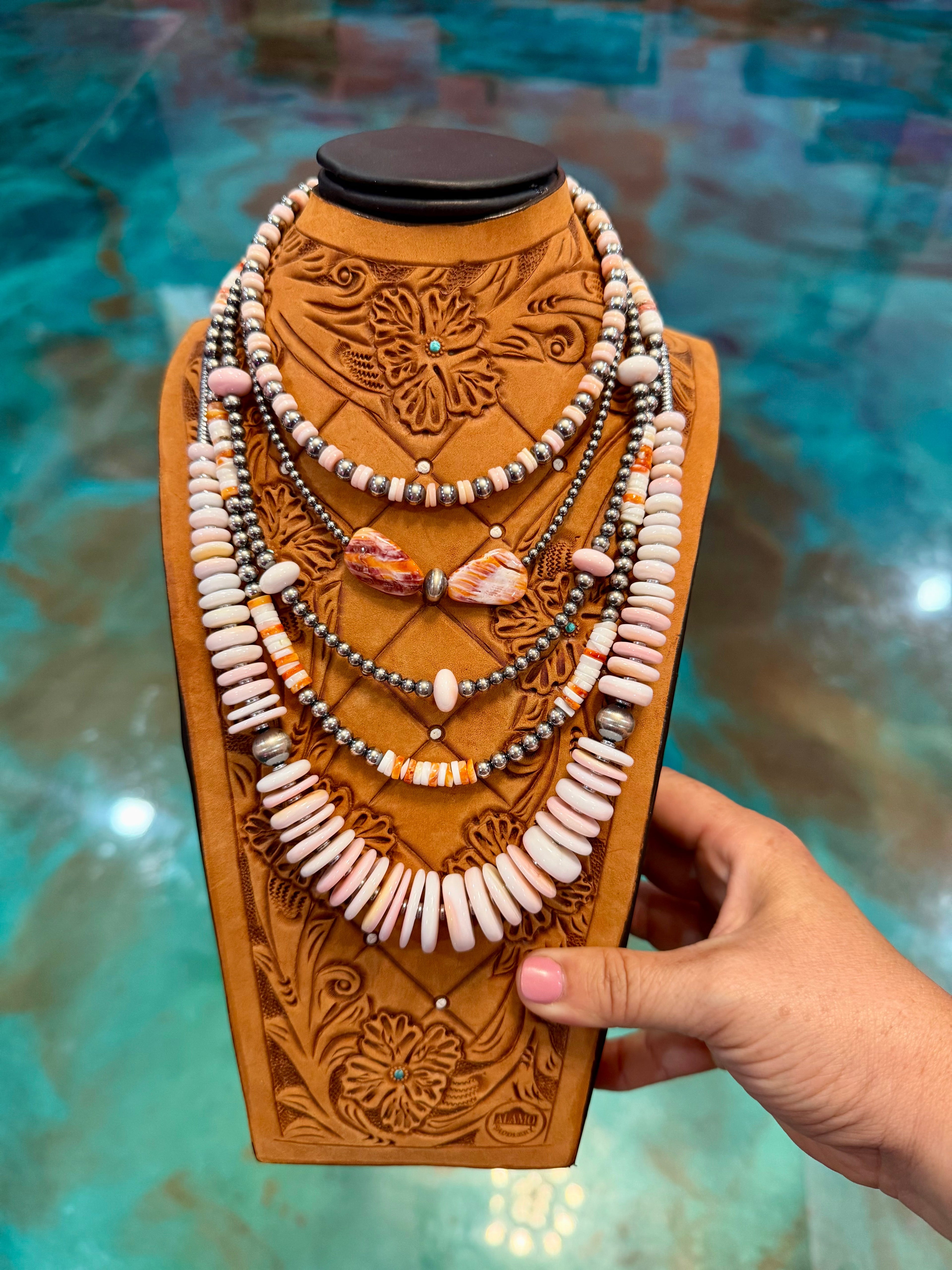 Pink Conch & Spiny Oyster Sterling - Pick Your Favorite