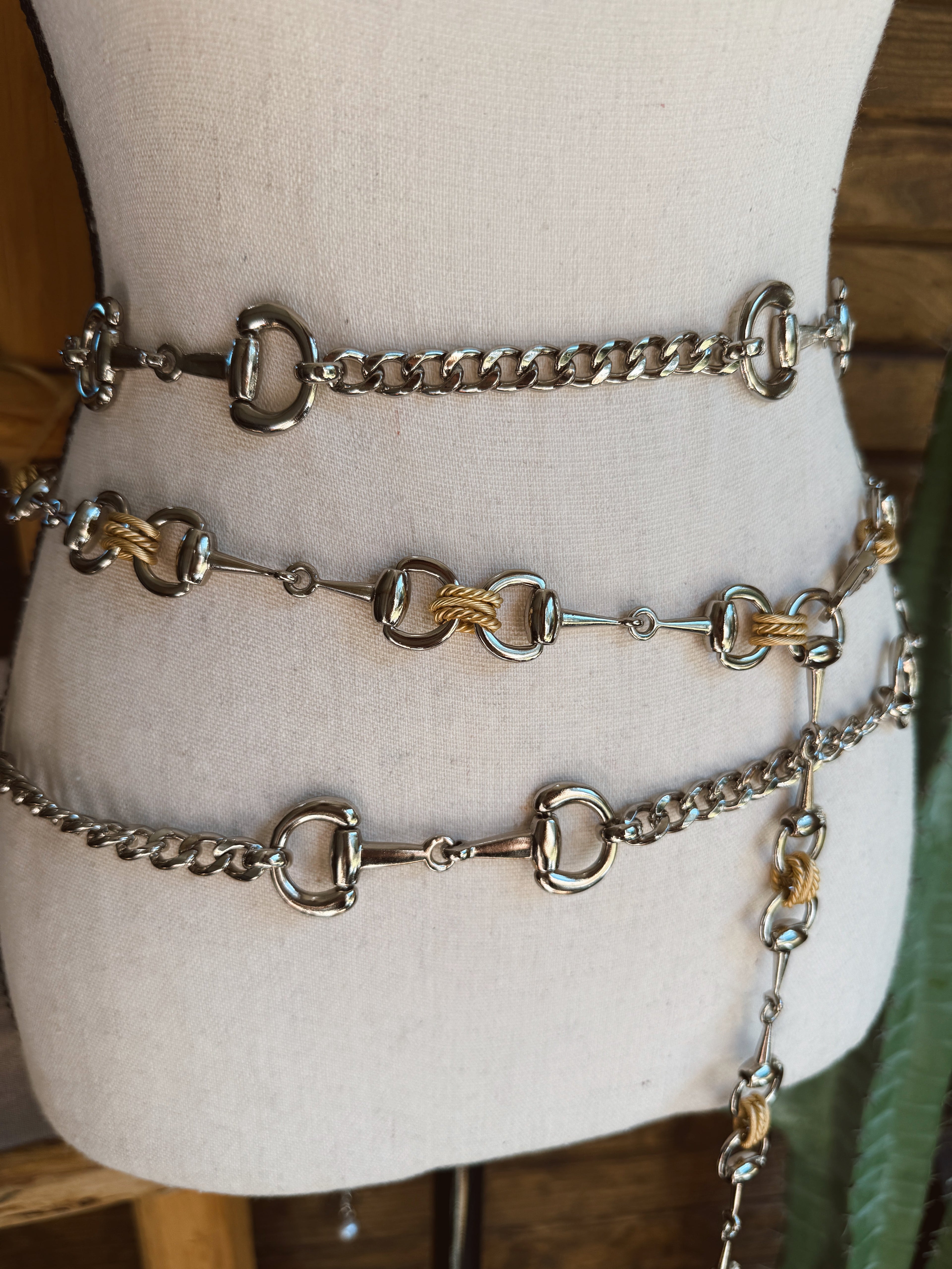 The Bitty Belt - silver