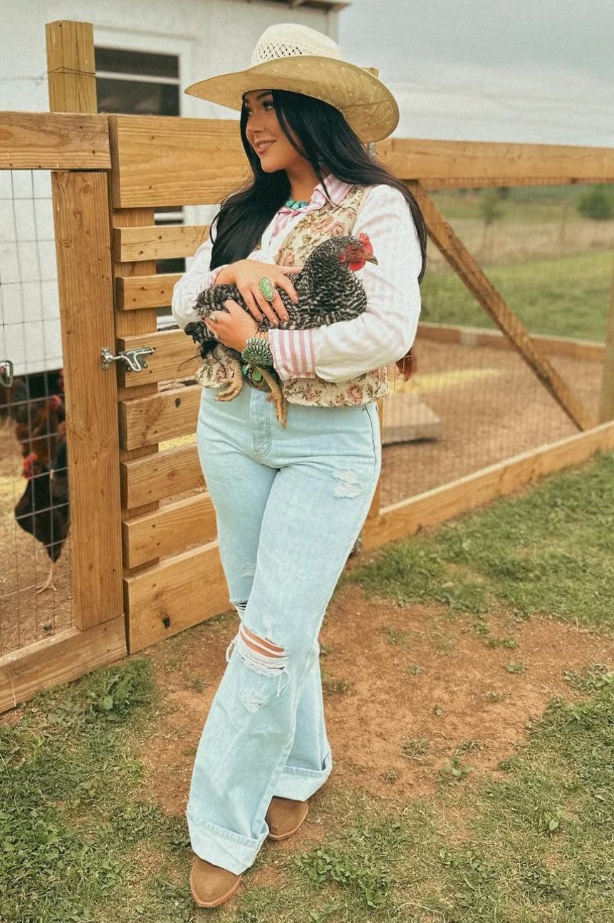 SALE The Serena Jean in Light Denim