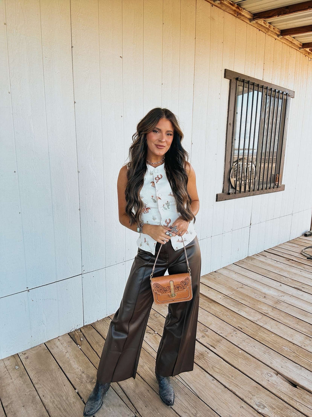 The Maddog Leather Waverly Purse
