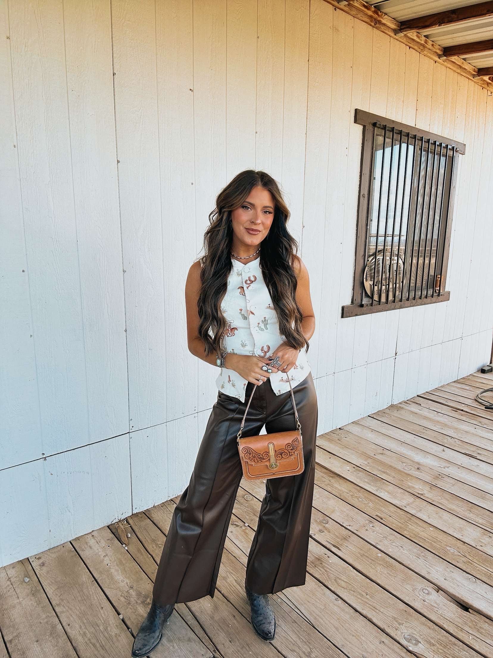 The Maddog Leather Waverly Purse