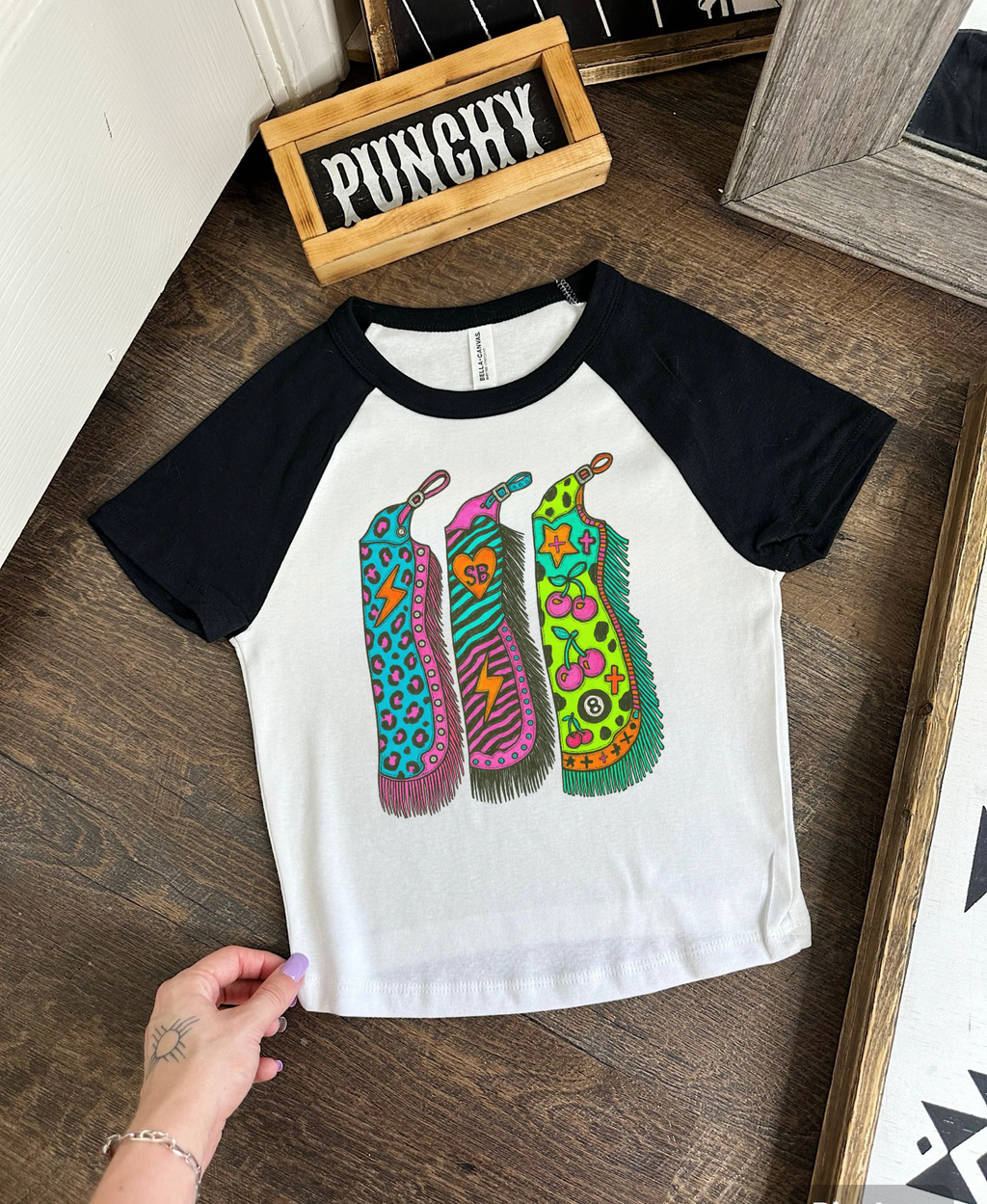 Cowgirl Chaps Baby Tee