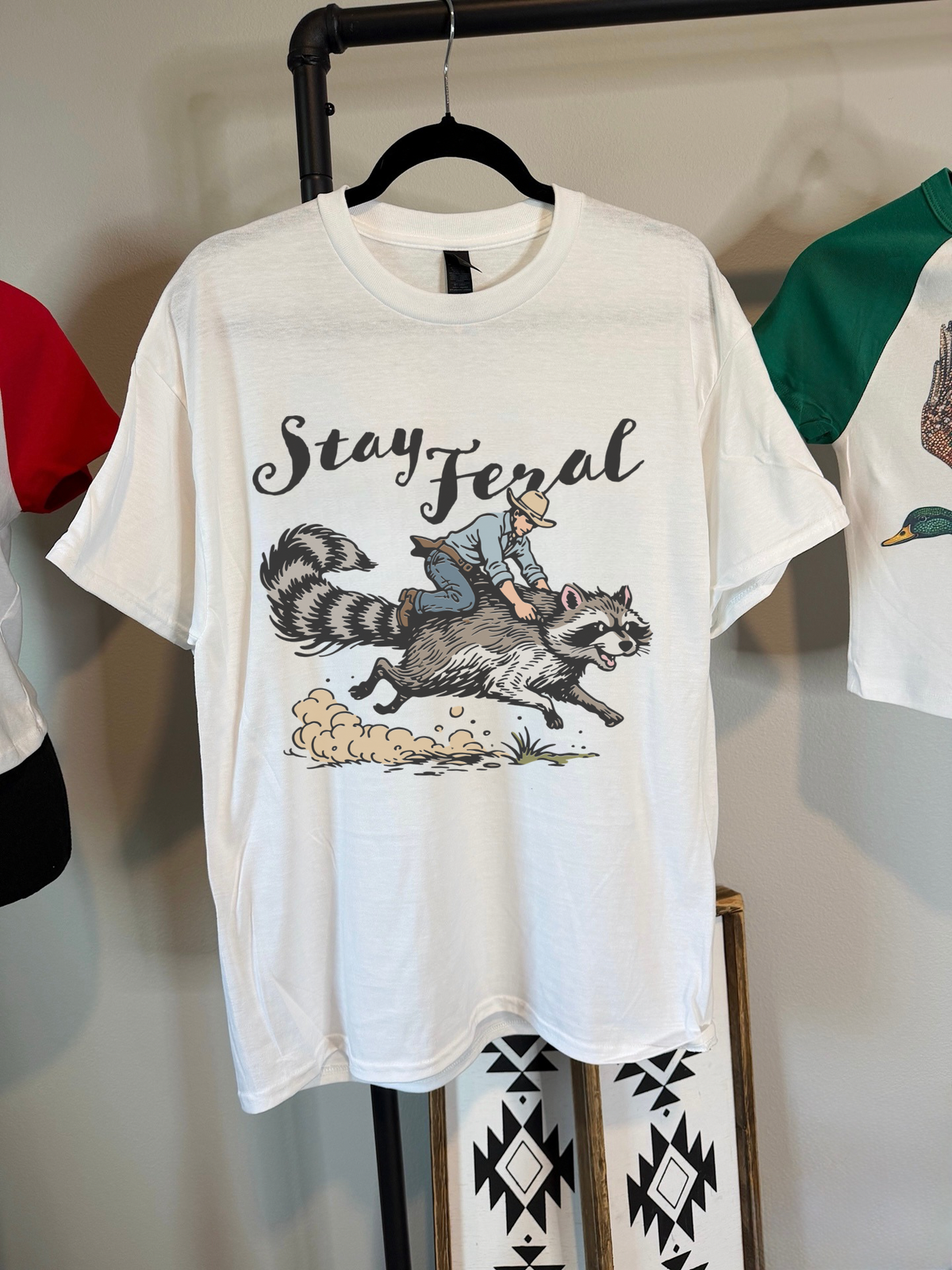 Stay Feral TEE or CREWNECK