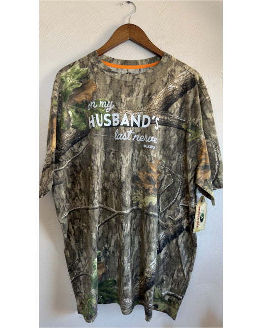 Husbands Last Nerve TEE - XL