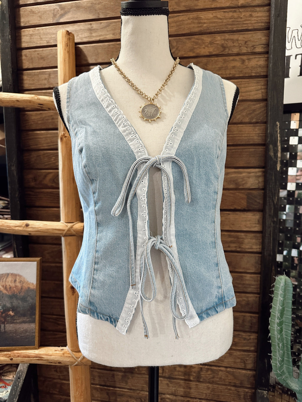 The Dolly Tie Top