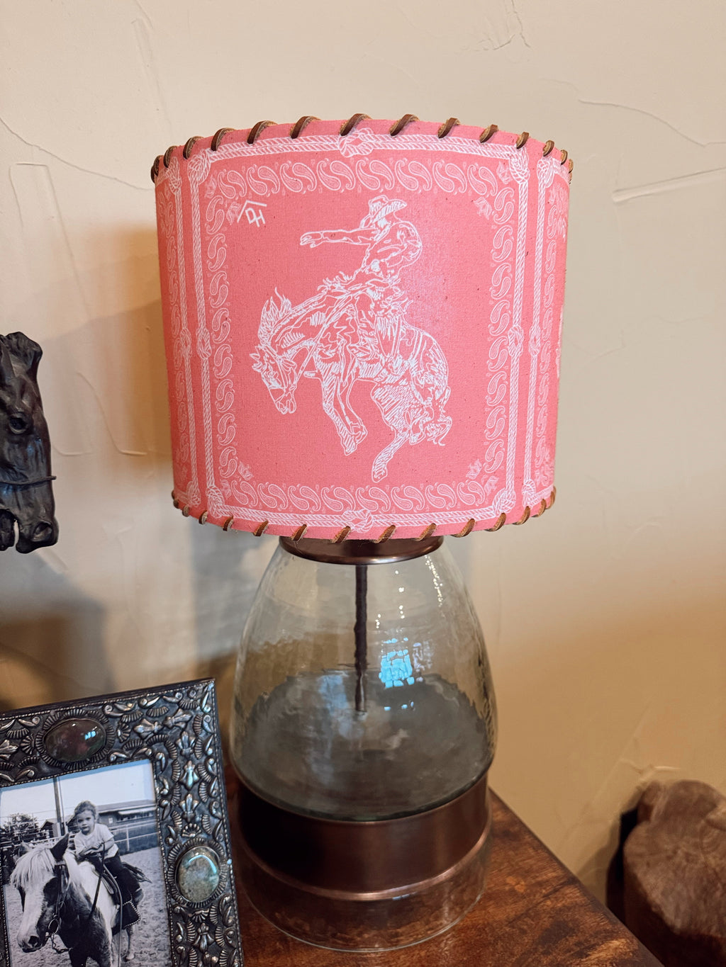 The Bandana Bronc Lampshade