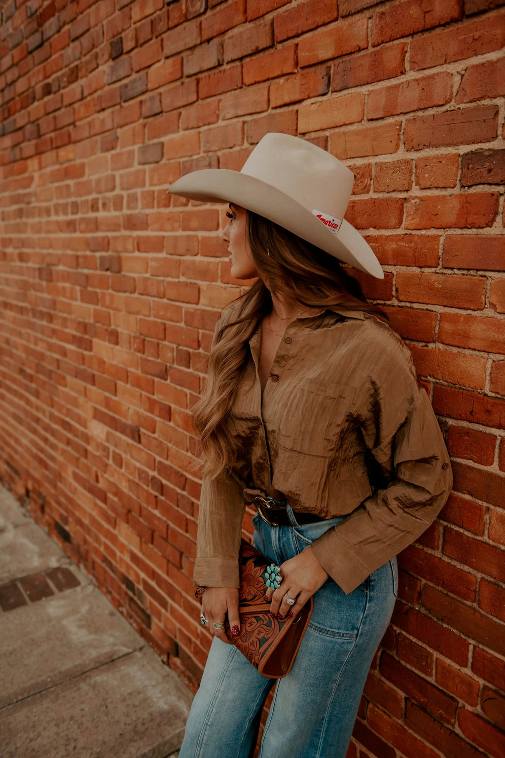 The Tulsa Top in Brown