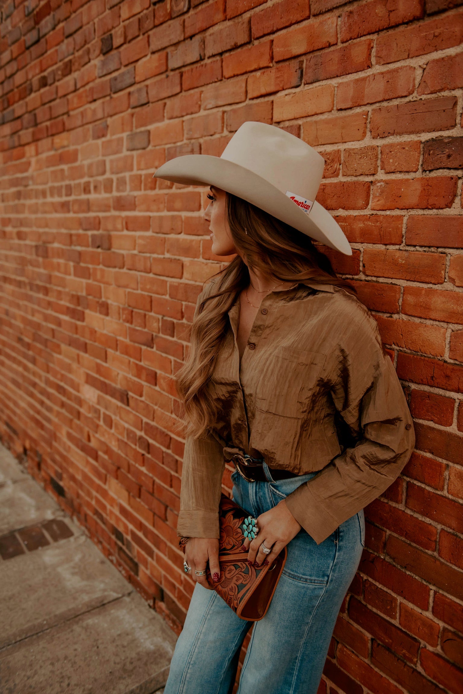 The Tulsa Top in Brown
