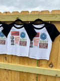 Cowgirl Collage Baby Tee