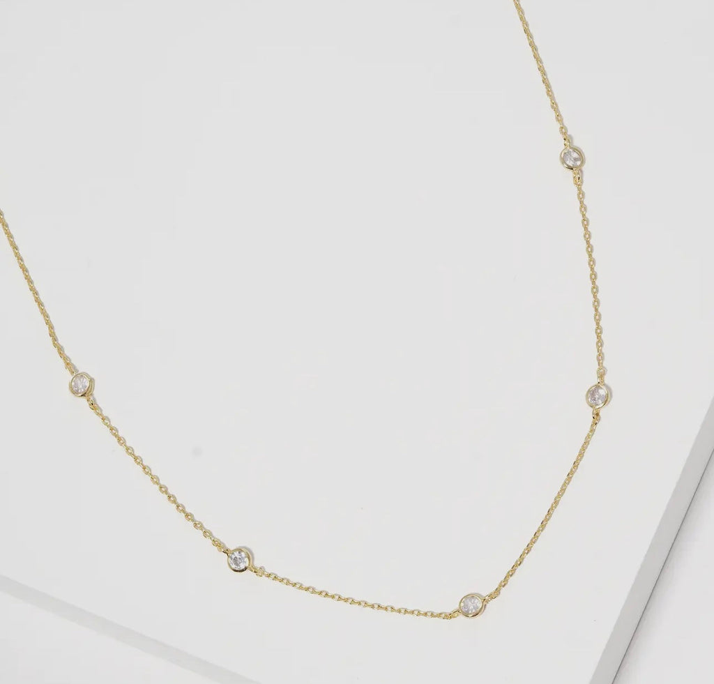 The Rhinestone Cowgirl Necklace {GOLD + SILVER}