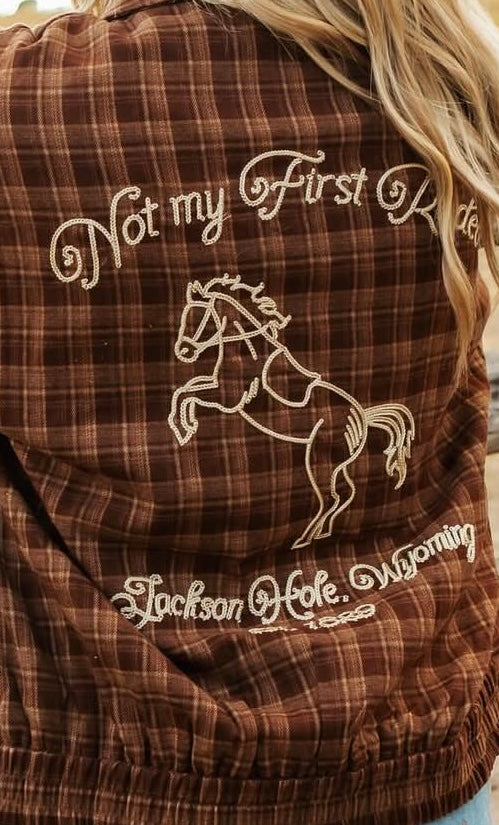 The Not My First Rodeo  - front & back design