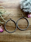 Silver Plated Hoop Earrings