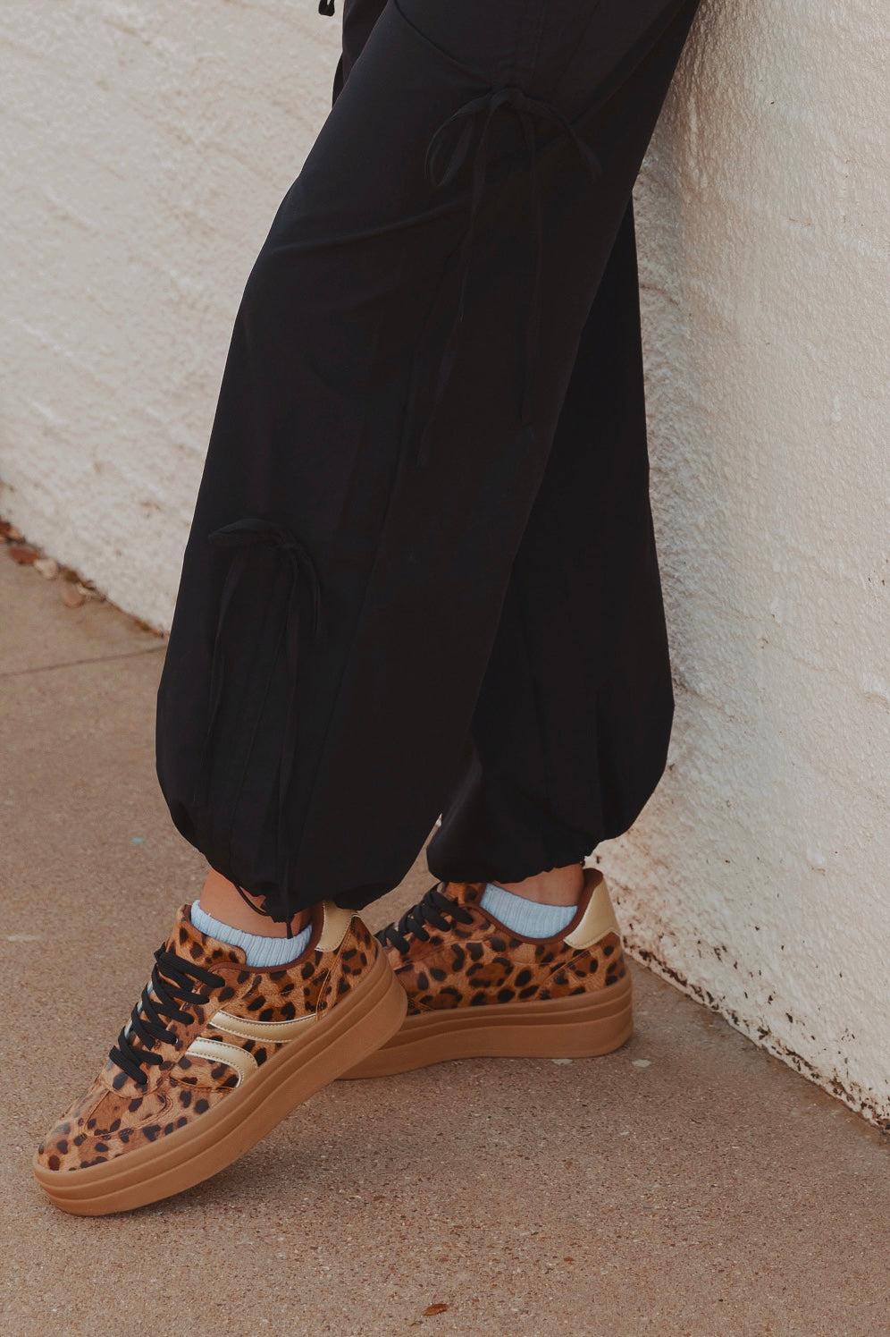 SALE The Oaklynn Platform Sneakers in Leopard