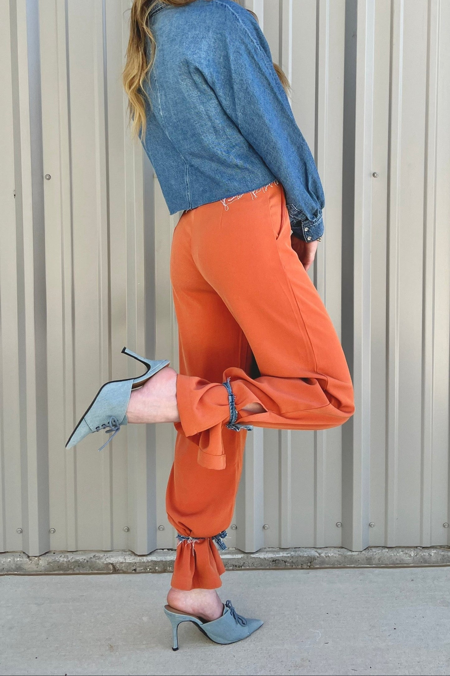 SALE The Alice Trouser in Rust