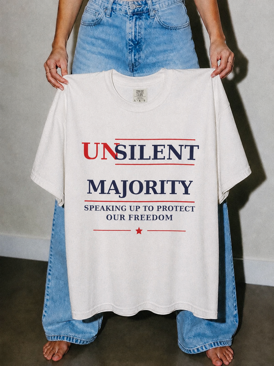 UnSilent Majority T-Shirt — Speaking Up to Protect Our Freedom