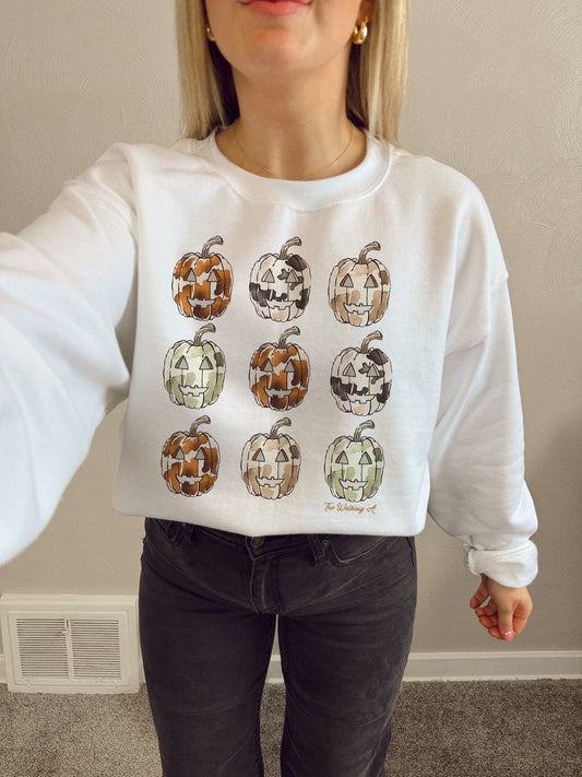 COW PRINT PUNKINS