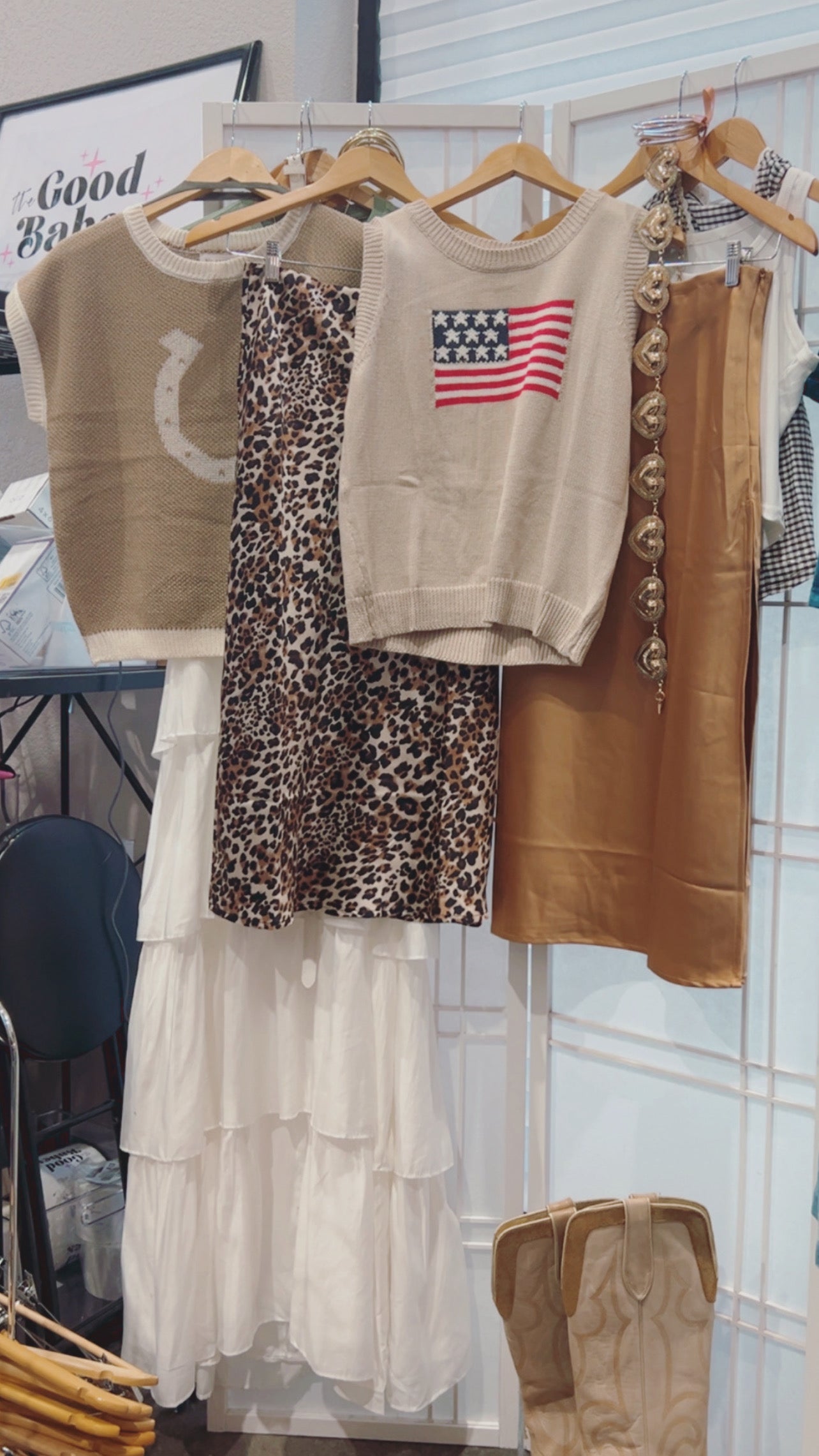 The Hattie Heart Belt in Gold