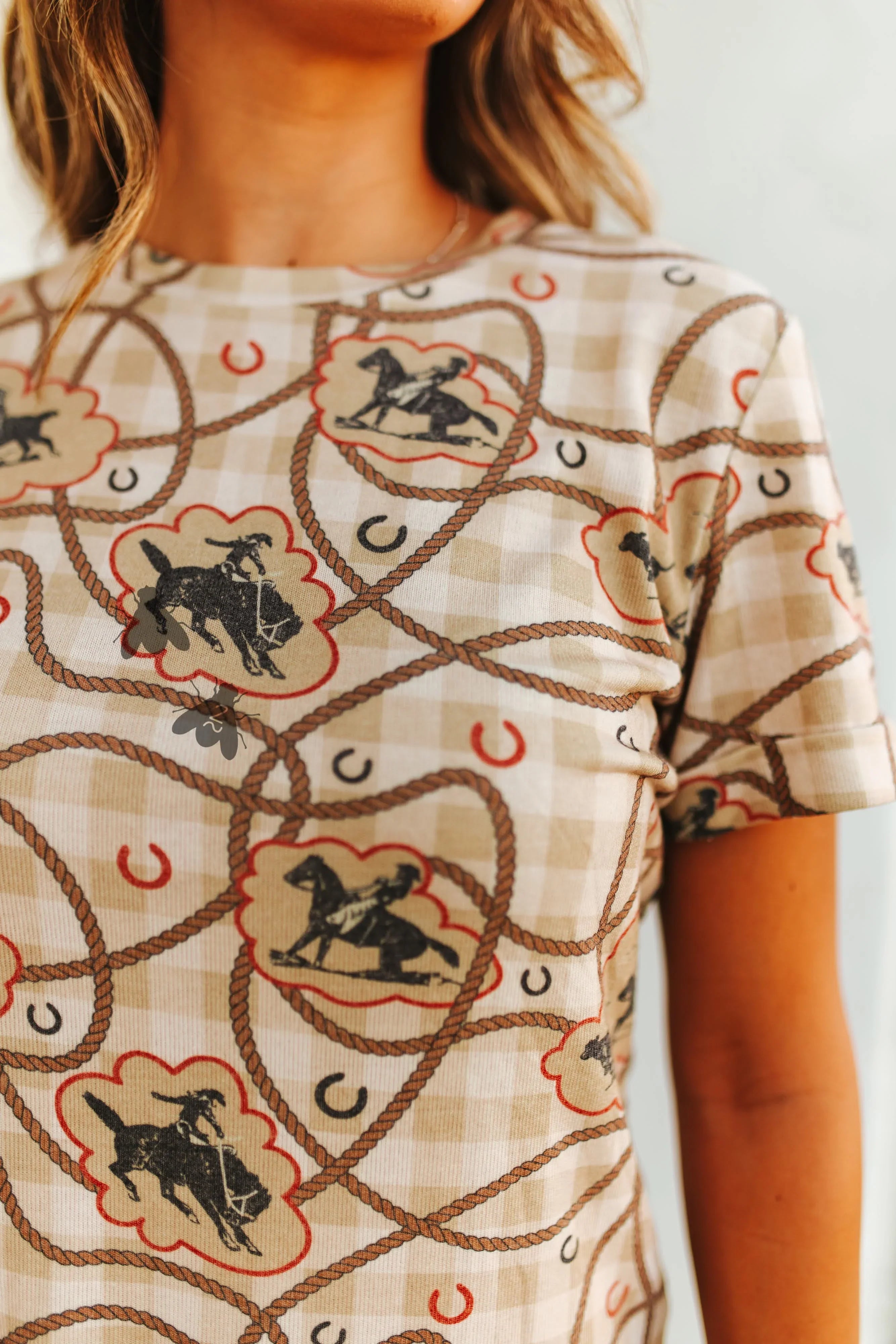 The Gingham Tee