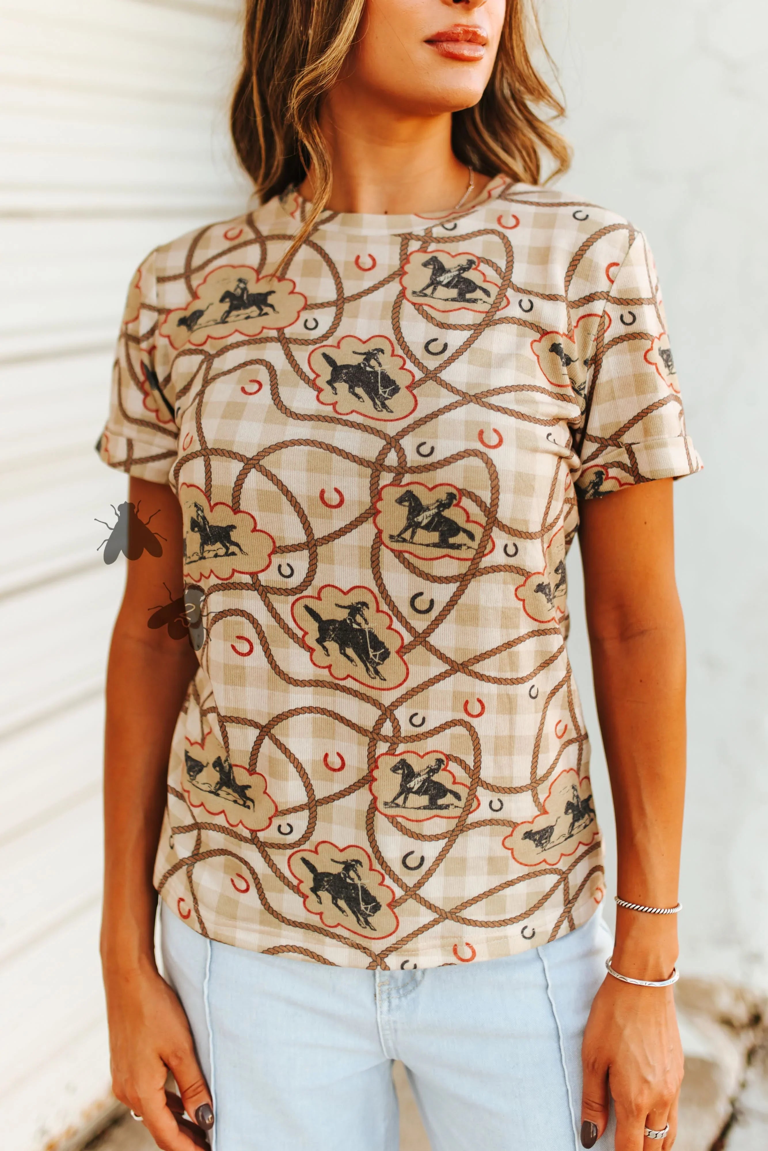 The Gingham Tee