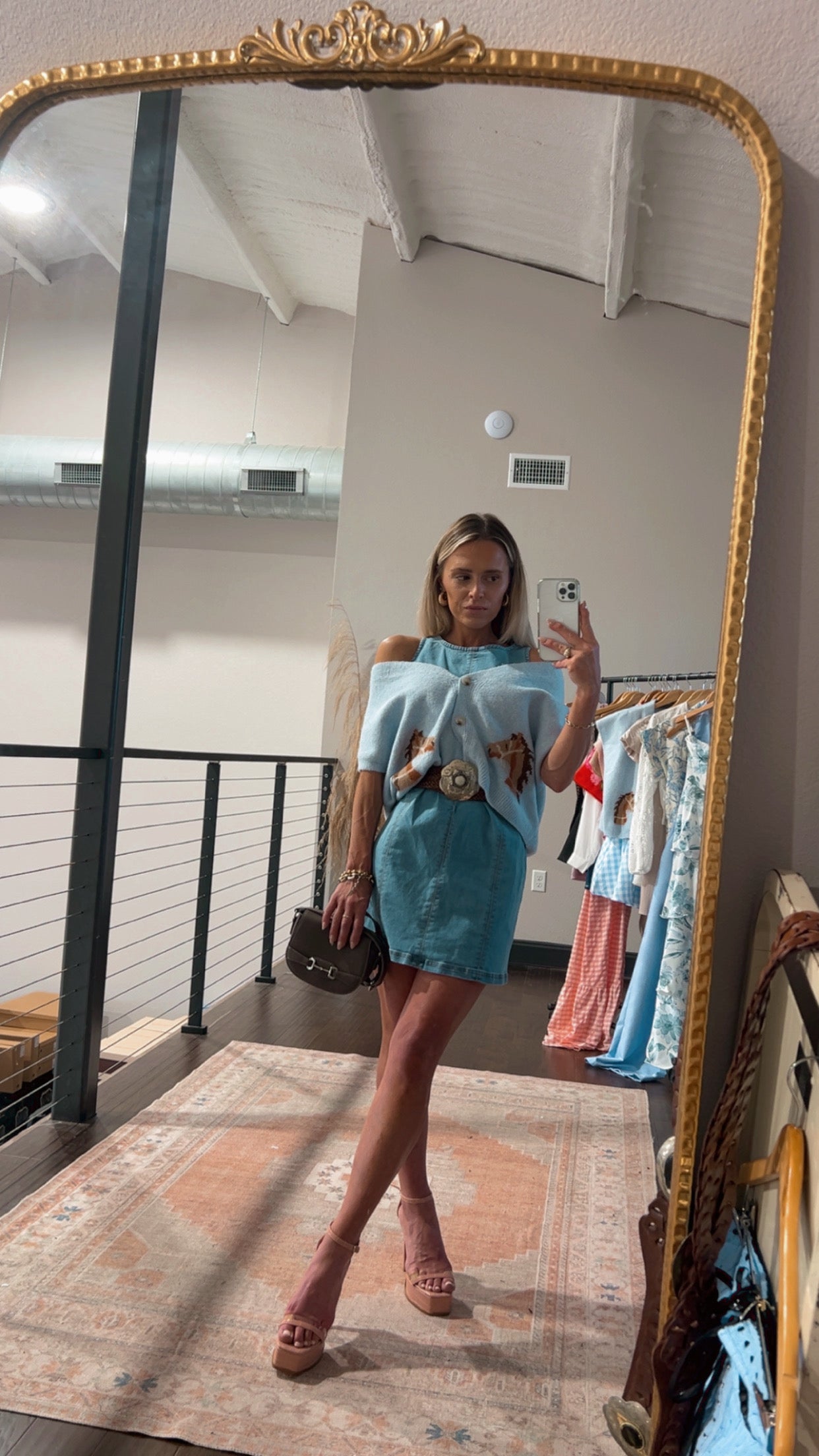 The Luna Denim Dress