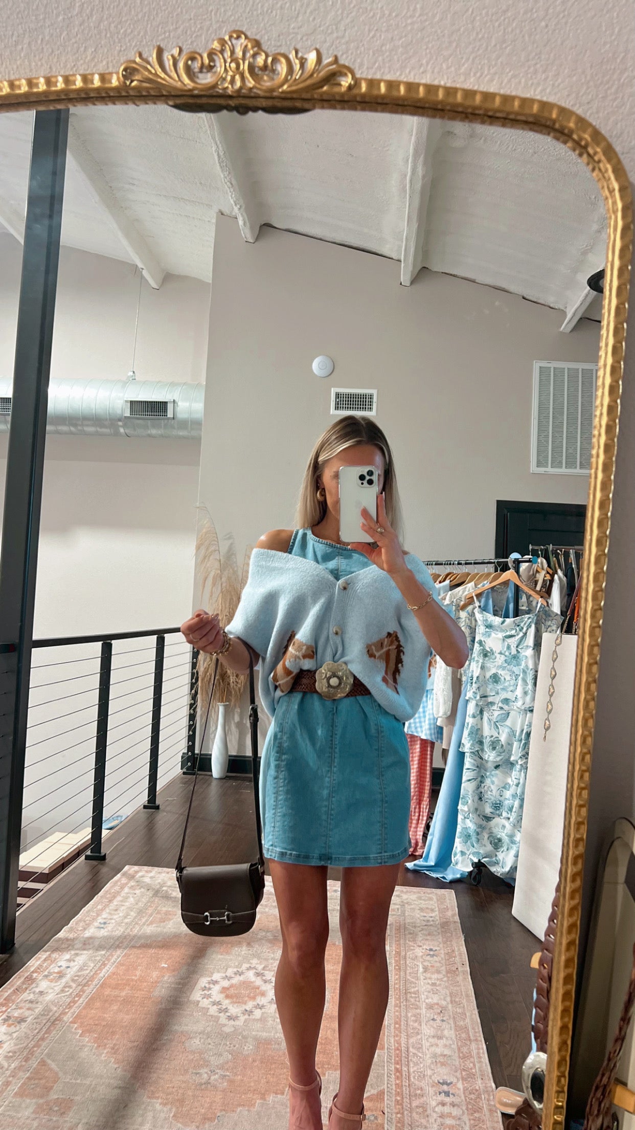 The Luna Denim Dress
