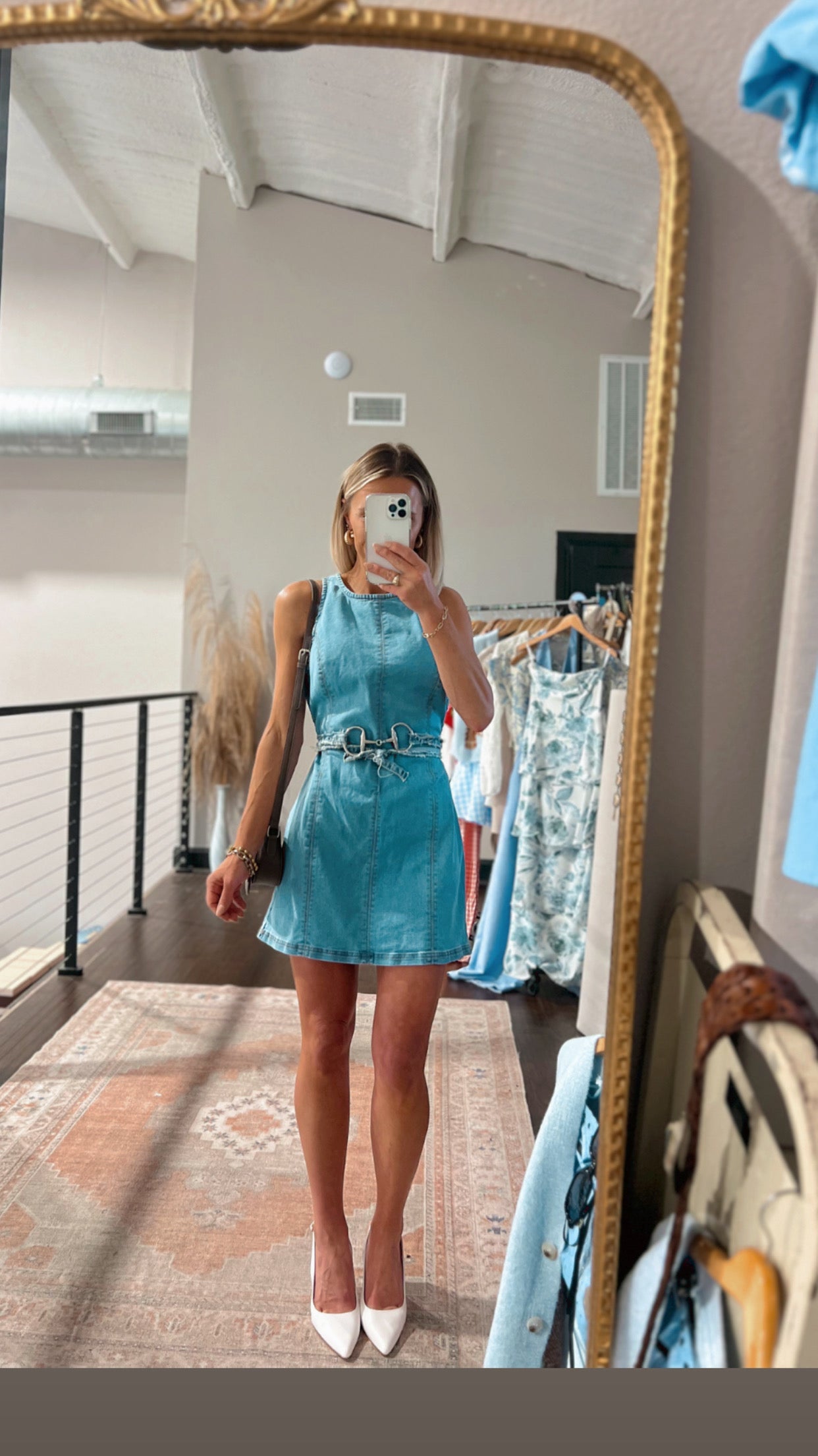 The Luna Denim Dress