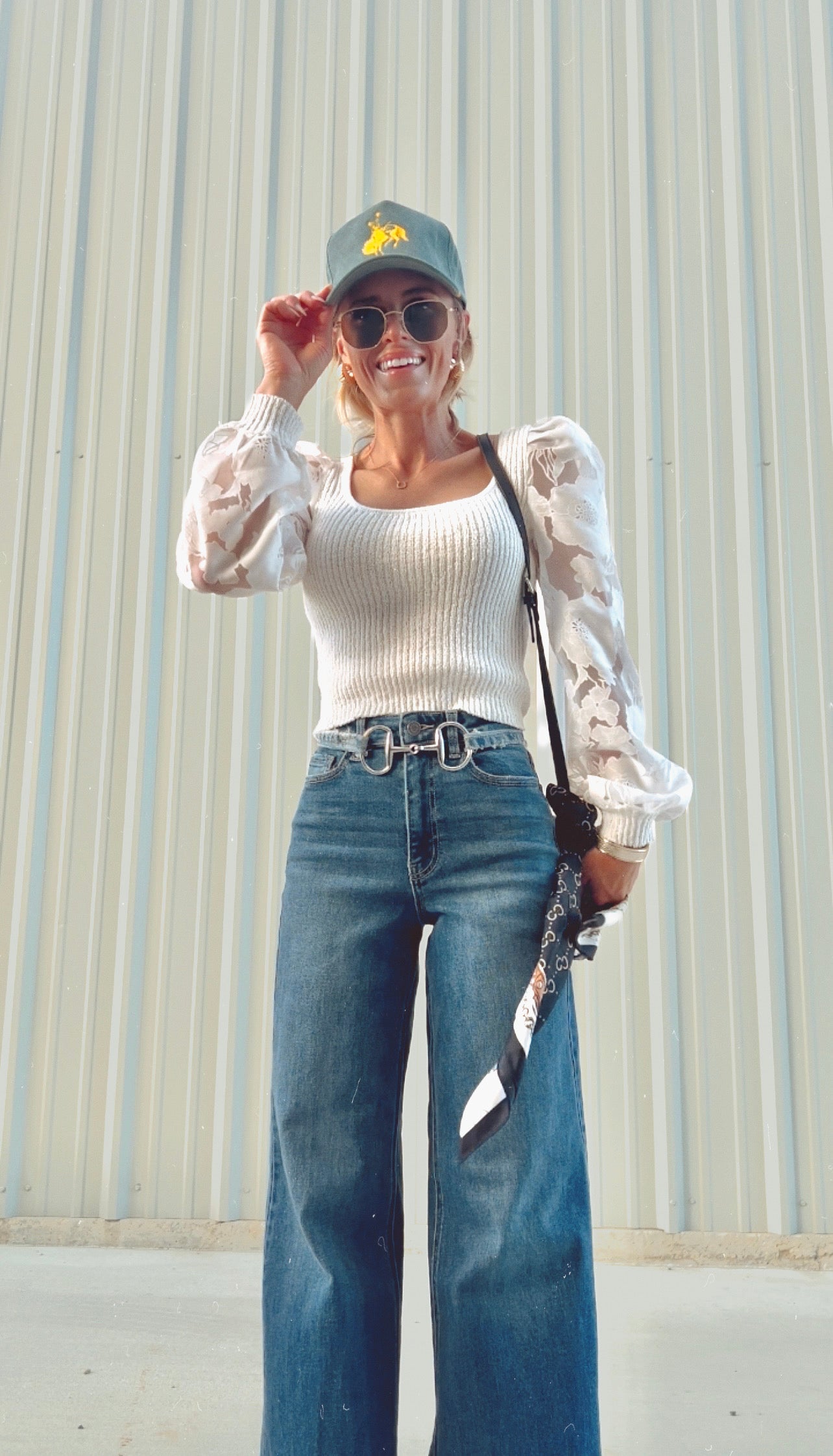 The Amalie Horsebit Belt