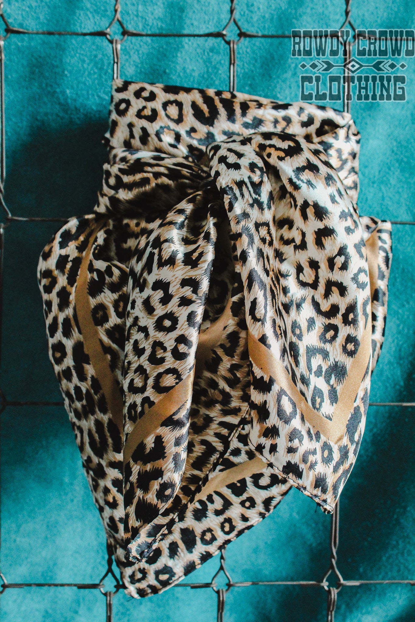 DS Liberty Leopard Wild Rag/ Scarf