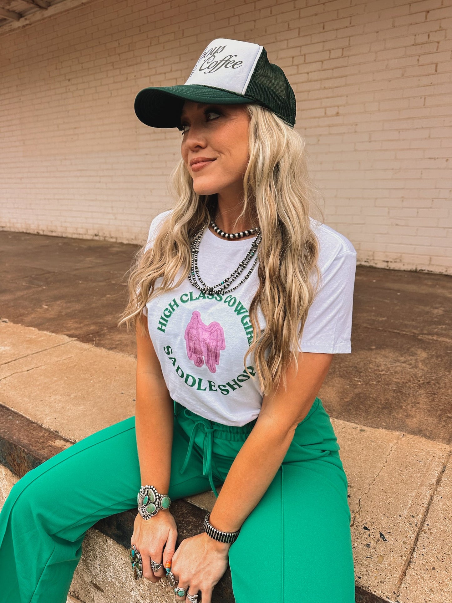 The Pink Saddle Shop Baby Tee