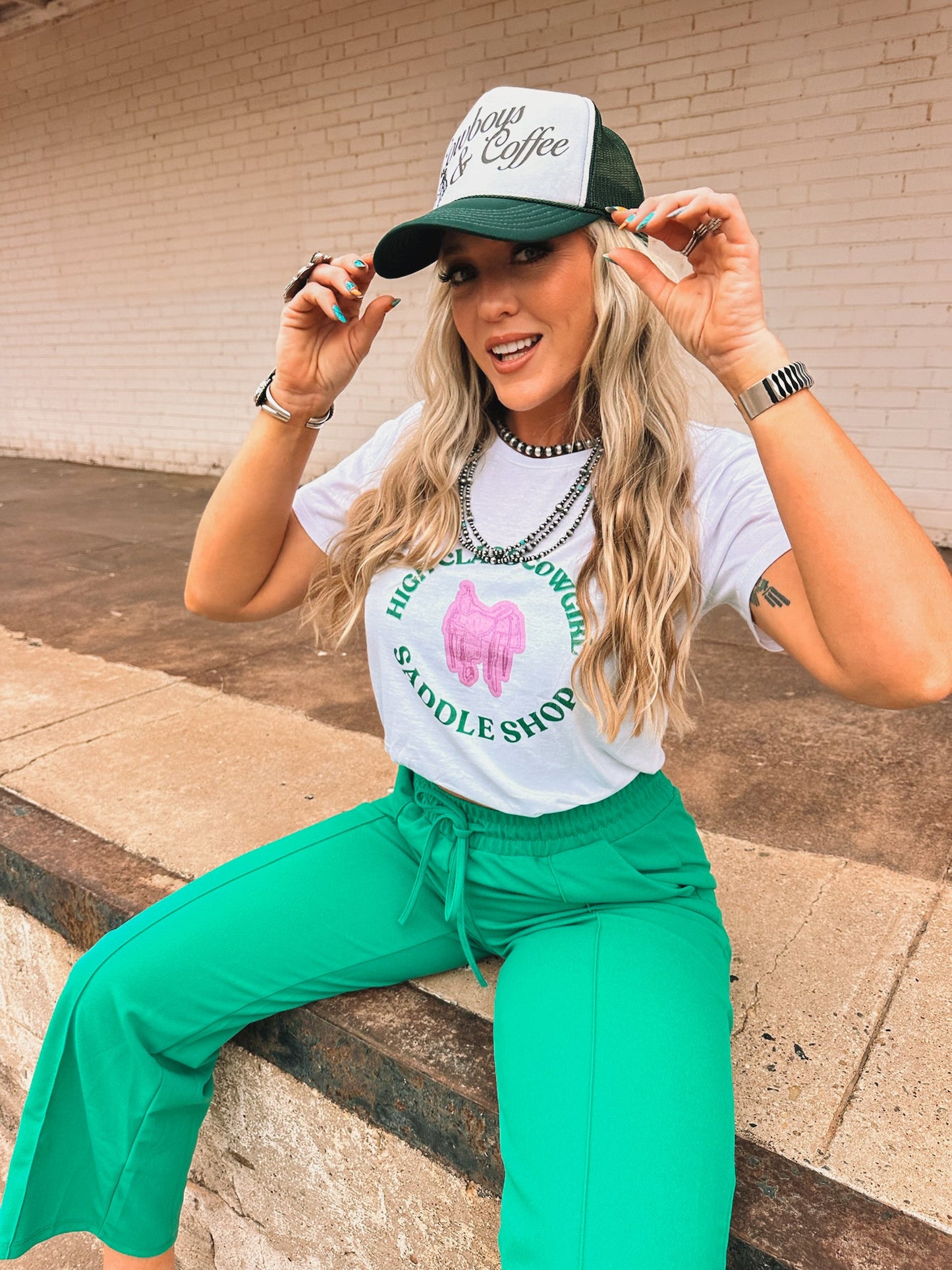 The Pink Saddle Shop Baby Tee