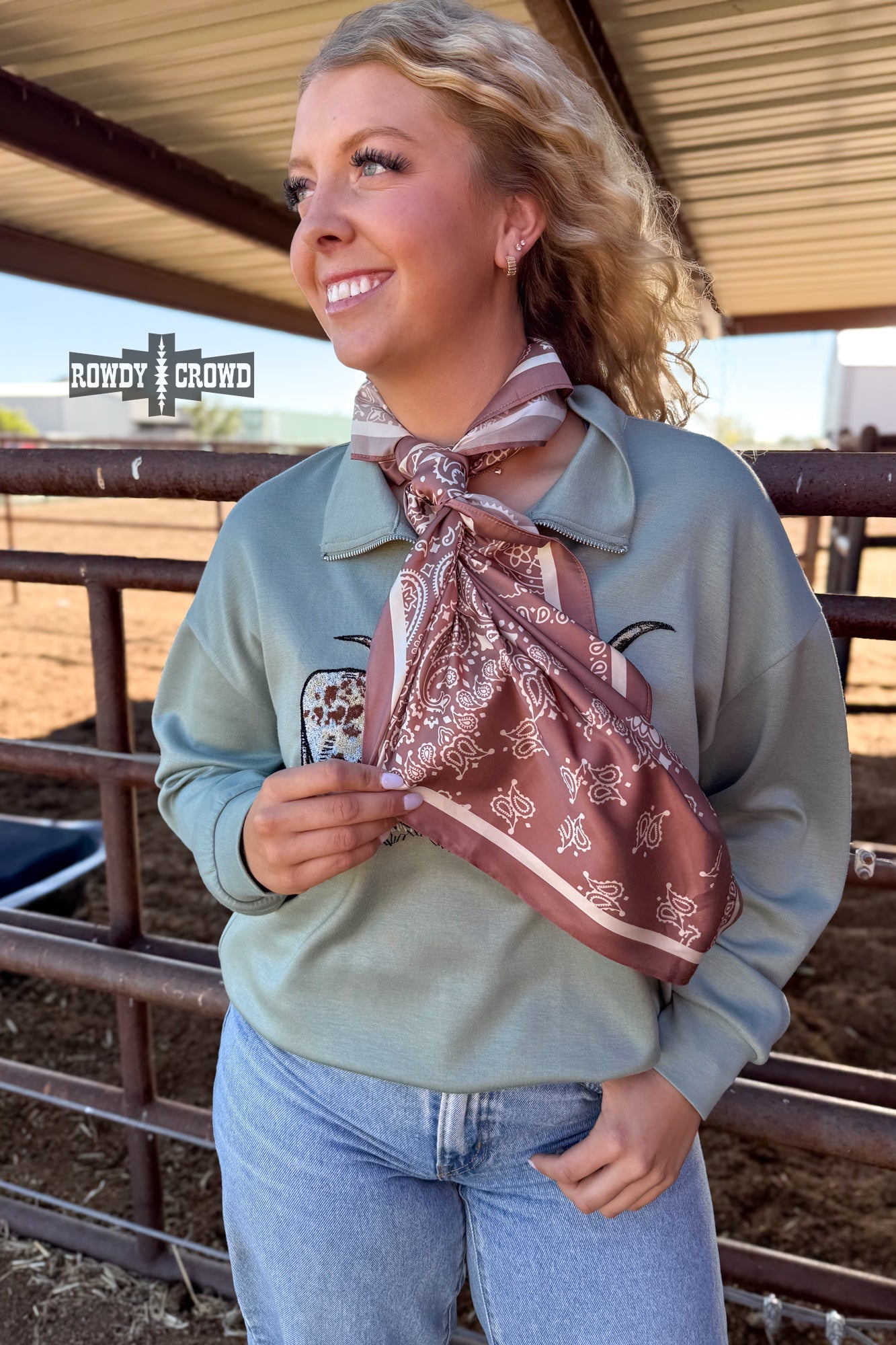 DS MOCHA Paisley Creek Wild Rag