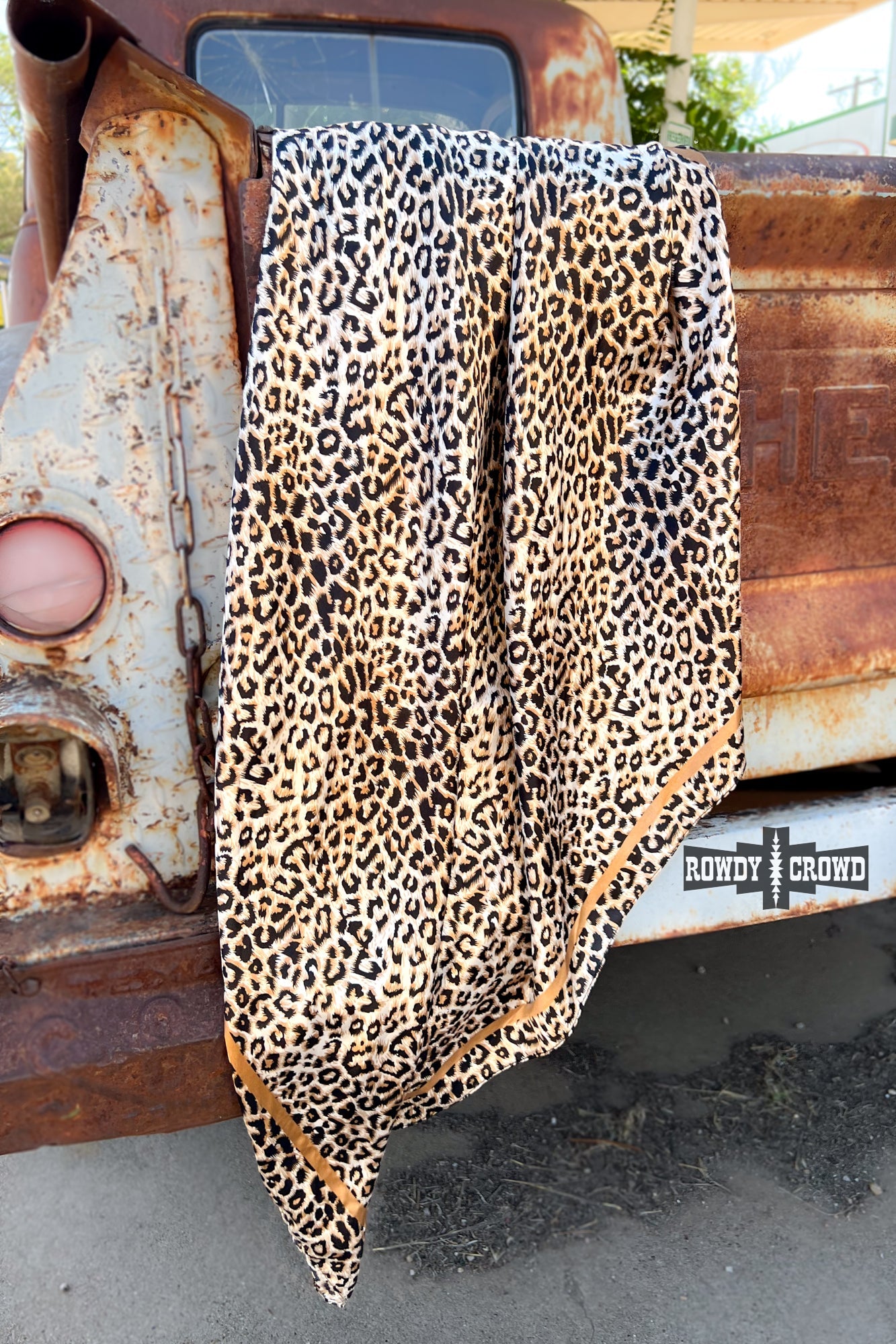 DS Liberty Leopard Wild Rag/ Scarf