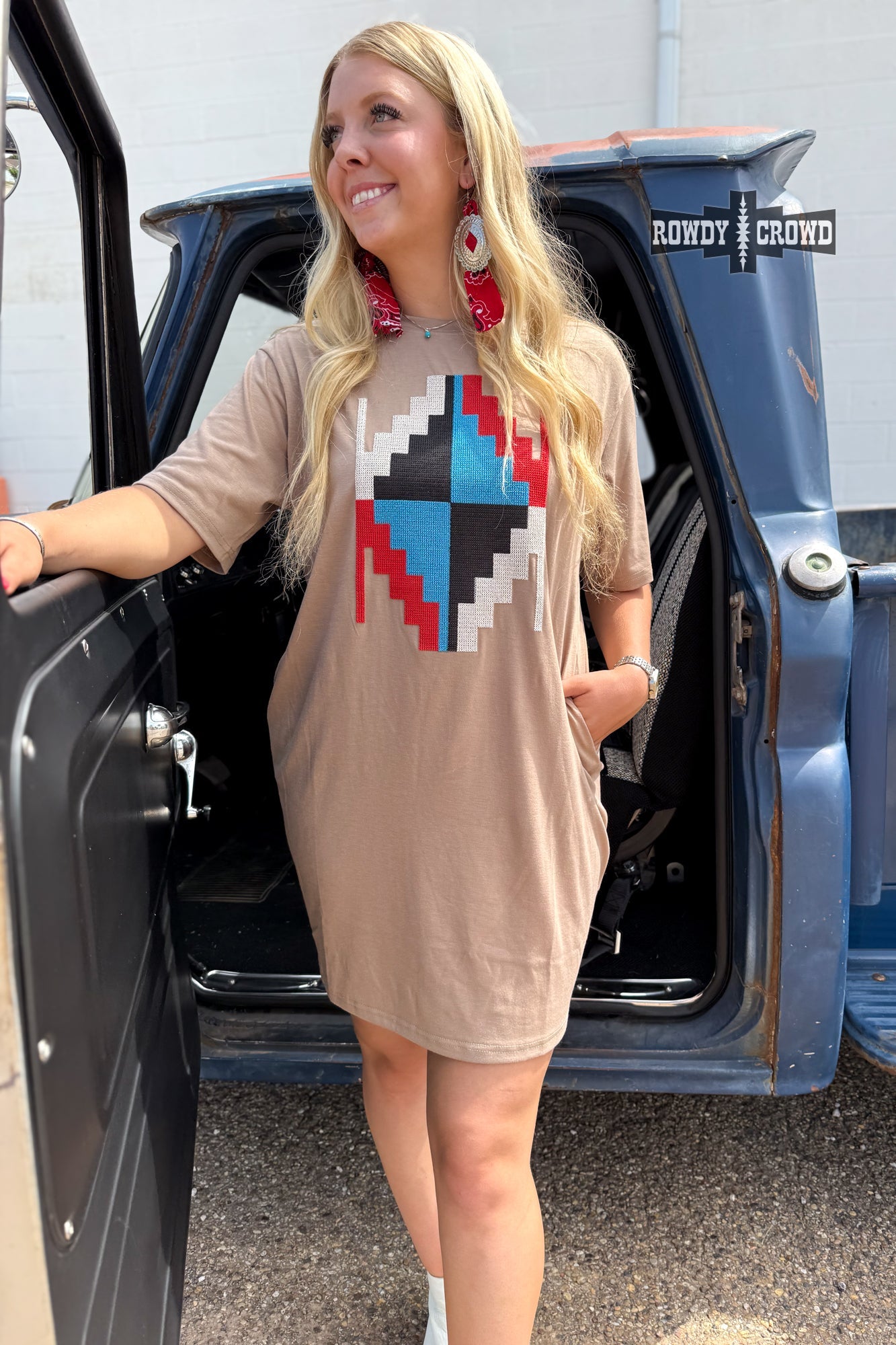 DS Alamosa Aztec Dress