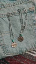 Where the Buffalo Roam coin necklaces