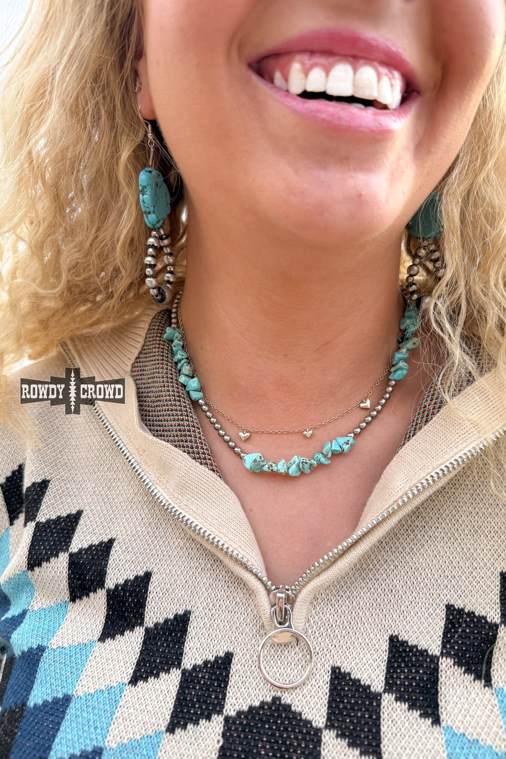 DS Rockin' With Turquoise Necklace